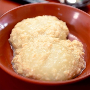 湊町の郷土料理「豆富もち」